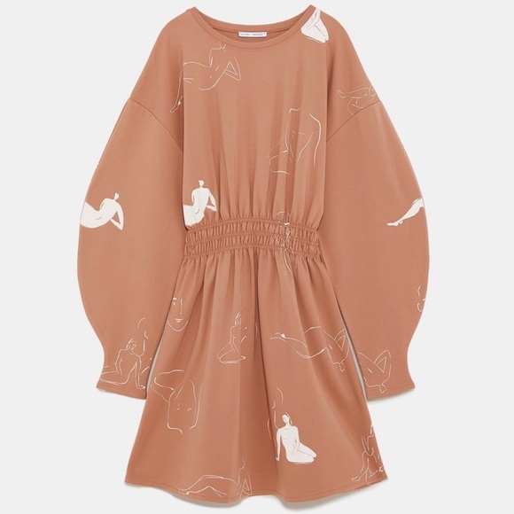 Zara Dresses & Skirts - Zara | Nude Women Dress